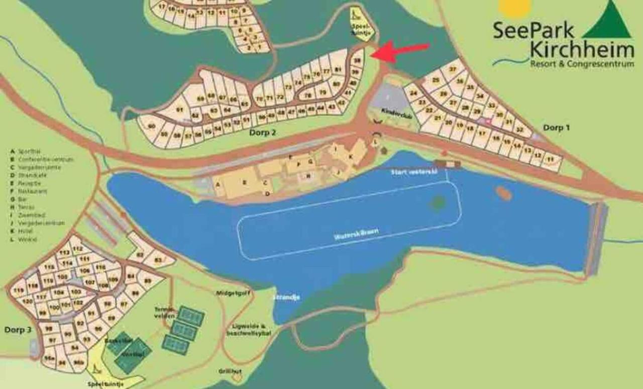 Huis 38 Seepark Kirchheim 基希海姆 外观 照片